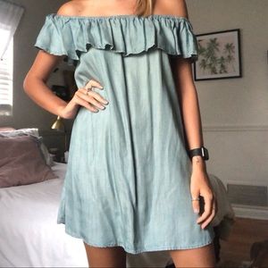 Boutique Chambray Dress